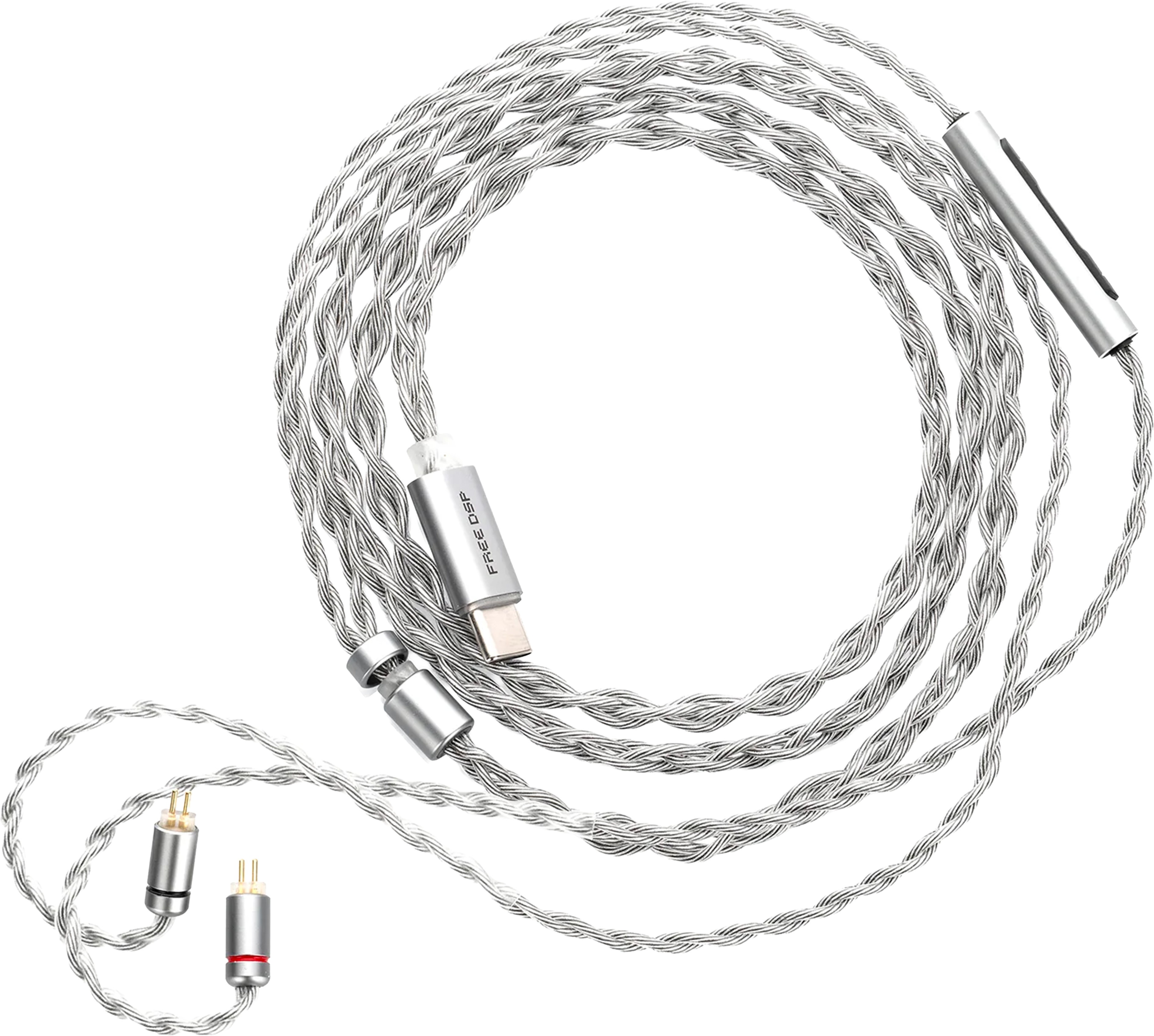 MOONDROP FREEDSP USB-C to CIEM 0.78mm Earphone Cable