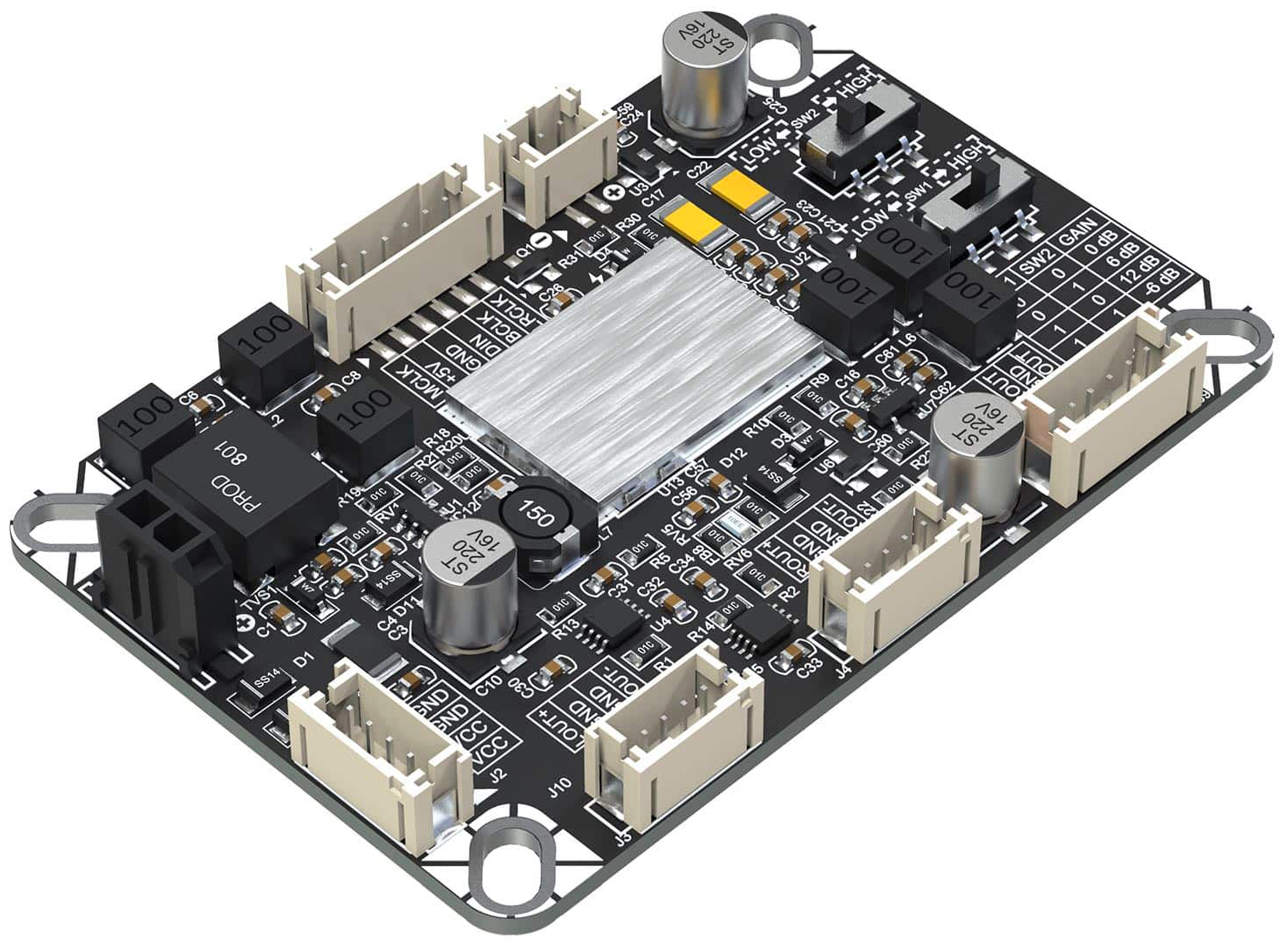 WONDOM ASCM‑D2A‑PCM5122 Module DAC PCM5122 I2S 32bit 384kHz