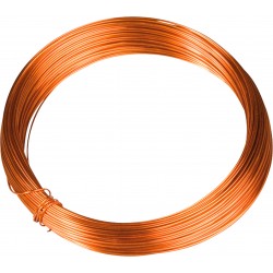 KUPFER Fil de cuivre laqué, diamètre de 0,1 mm, longueur : 140 m