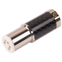 ELECAUDIO DIN-101 Connecteur DIN Phono 5 Broches Plaquées Or 24K