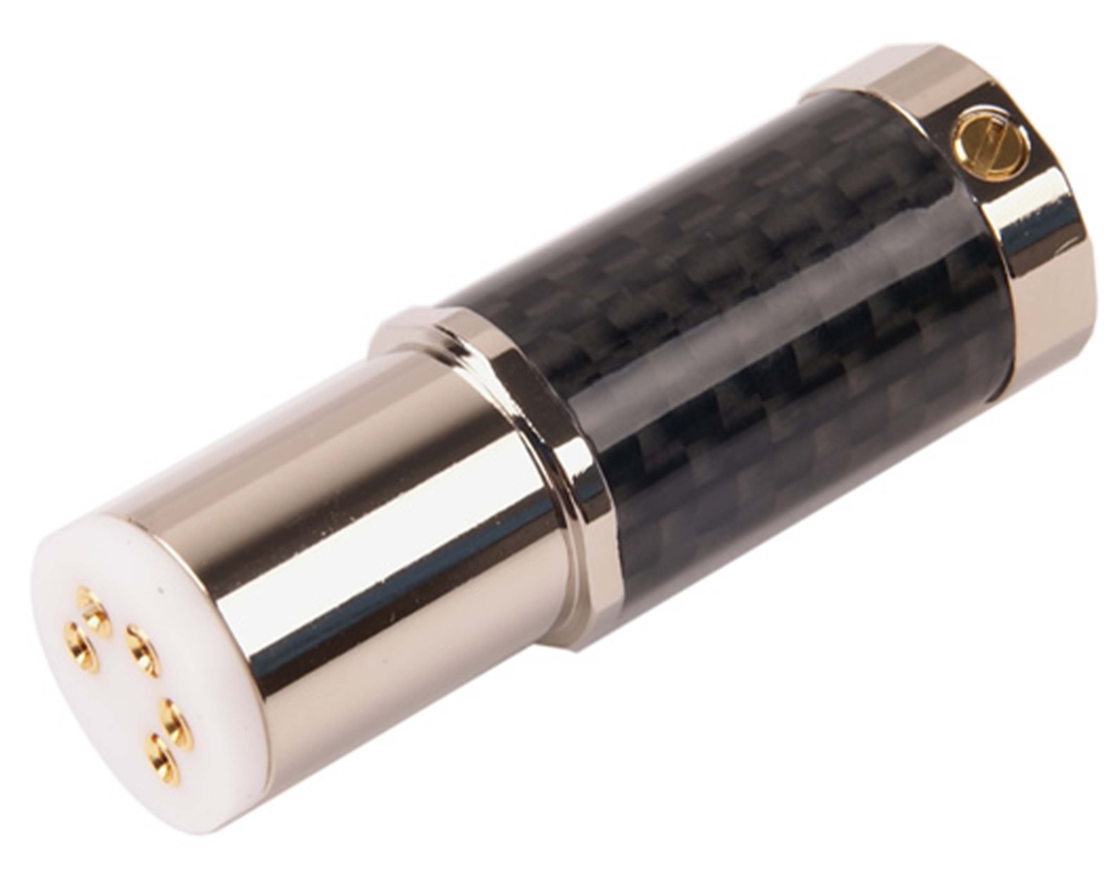 ELECAUDIO DIN-101 Connecteur DIN Phono 5 Broches Plaquées Or 24K Ø6.5mm