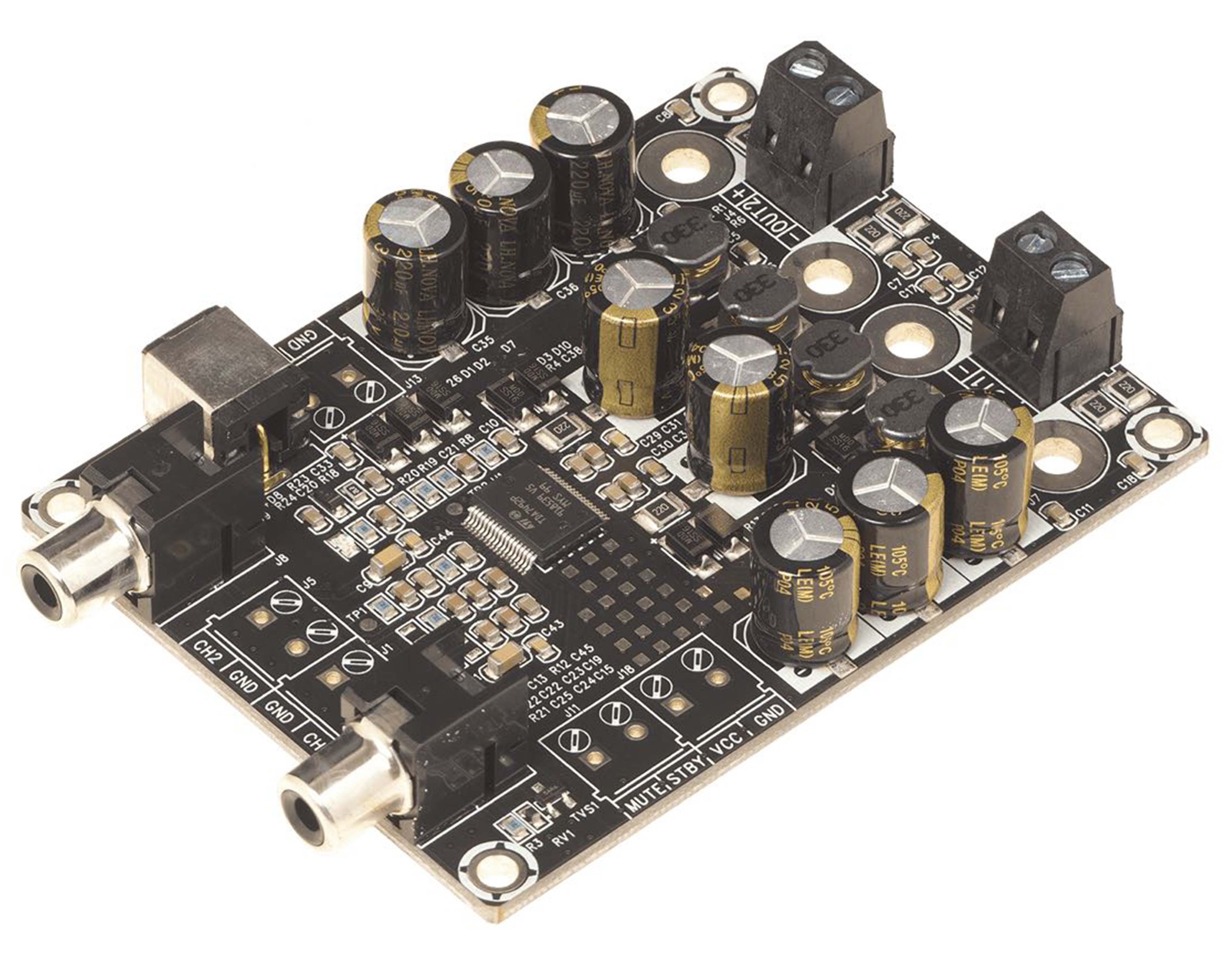 WONDOM AA-AB32166 Class D Amplifier Module TDA7492P 2x19W 8 ohm