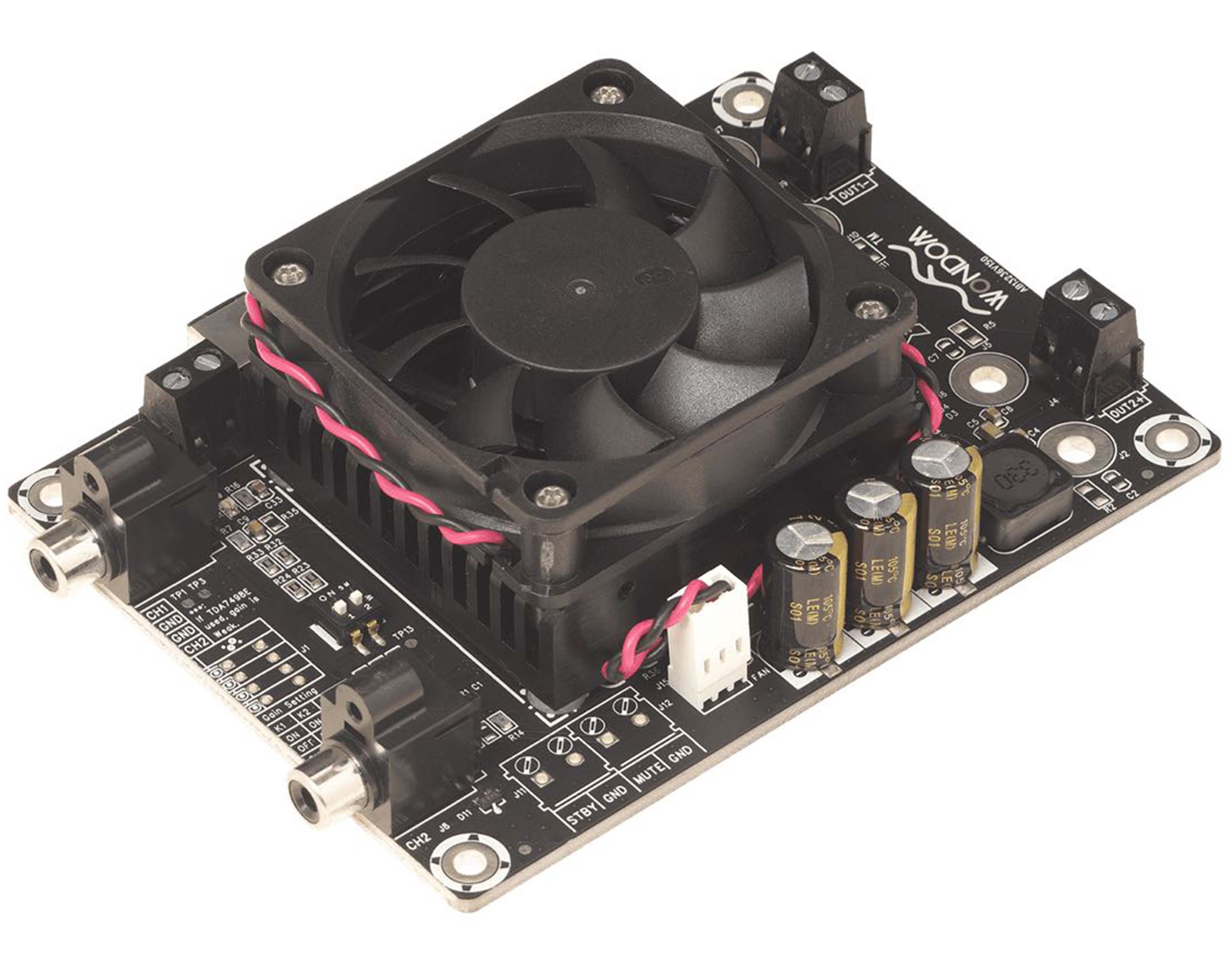 WONDOM AA-AB32174 Class D Amplifier Module TDA7492 2x39W 6Ohm