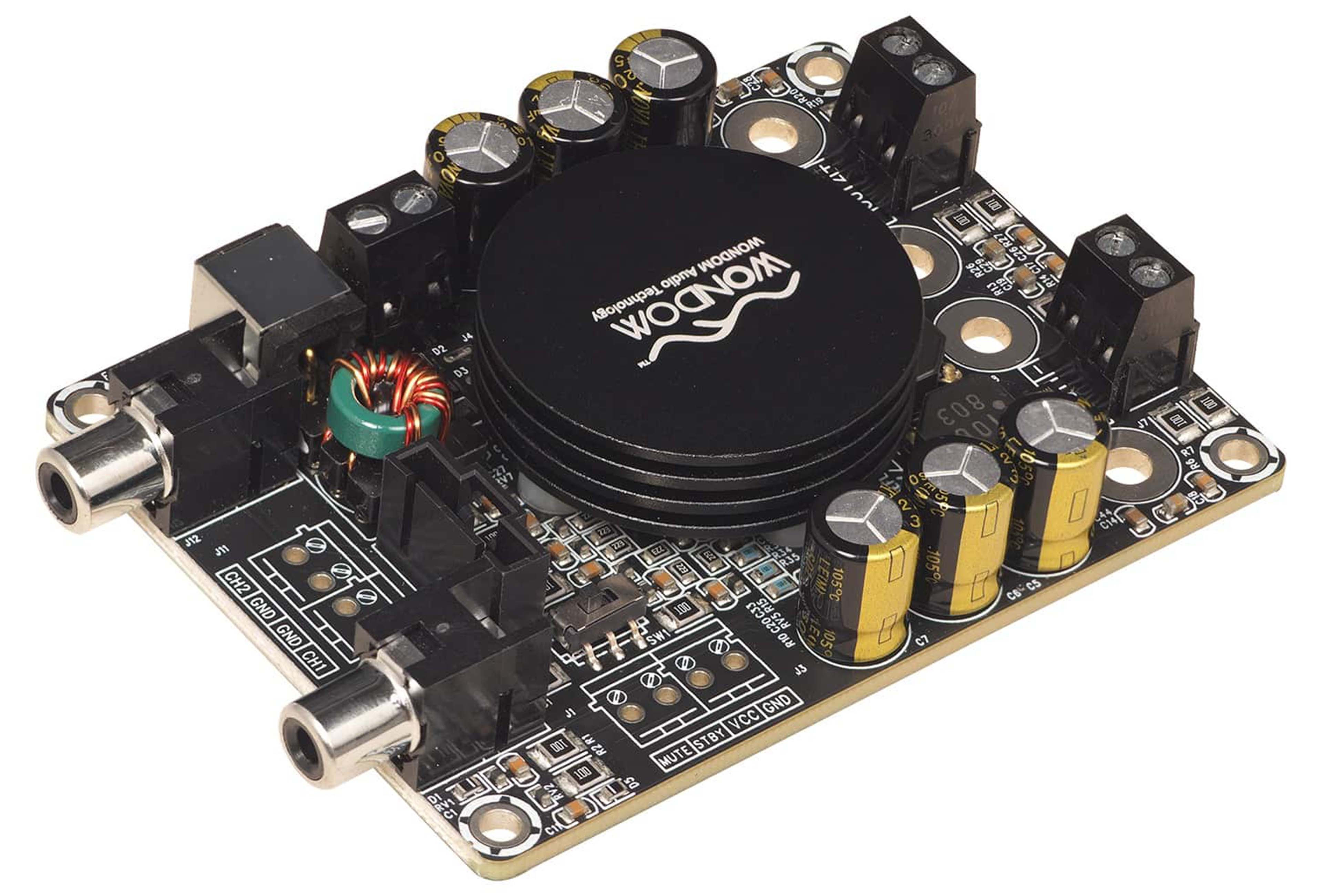 WONDOM AA-AB32179 Module Amplificateur Class D TDA7492 2x38W 6 Ohm