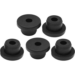 Rubber cable grommets 18mm (x5)