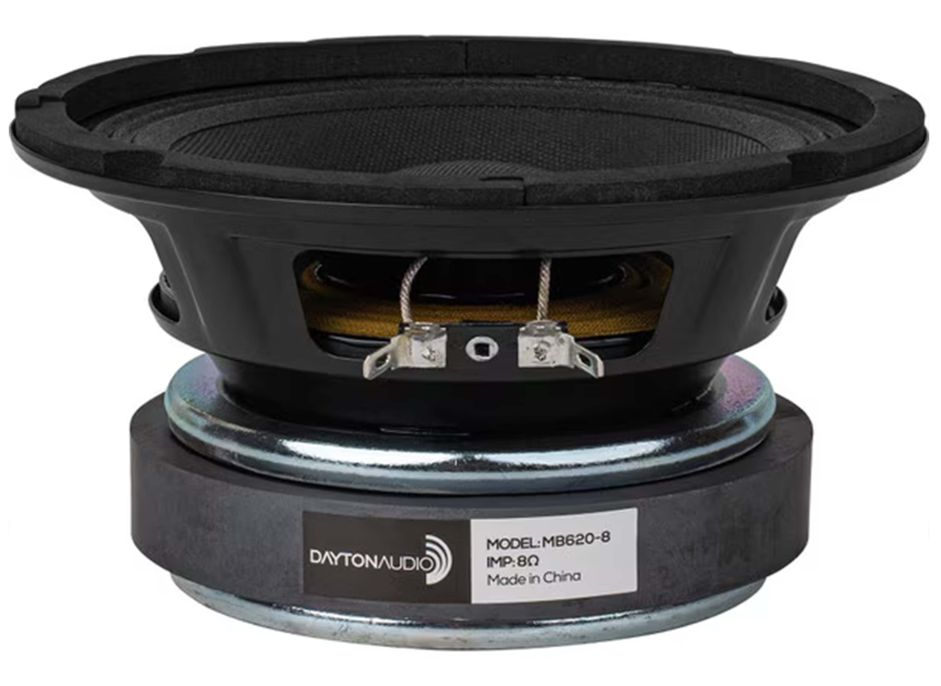 DAYTON AUDIO MB620-8 Haut-Parleur Bas Médium 200W 8 Ohm 94dB 100Hz-7000kHz Ø16.5cm