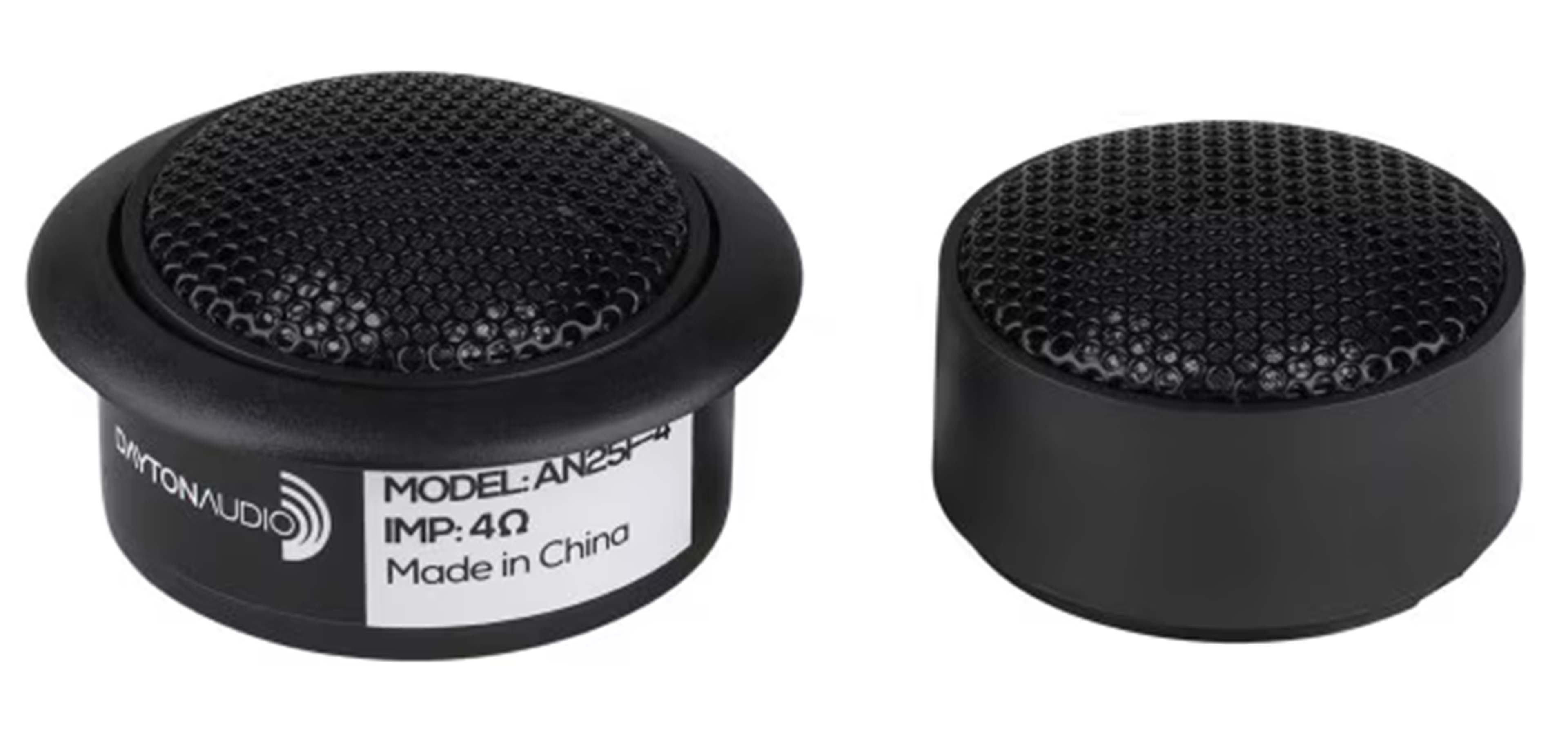 DAYTON AUDIO AN25F-4 Tweeter Speaker Driver 40W 4 Ohm 96dB 3000Hz-20kHz (Pair)