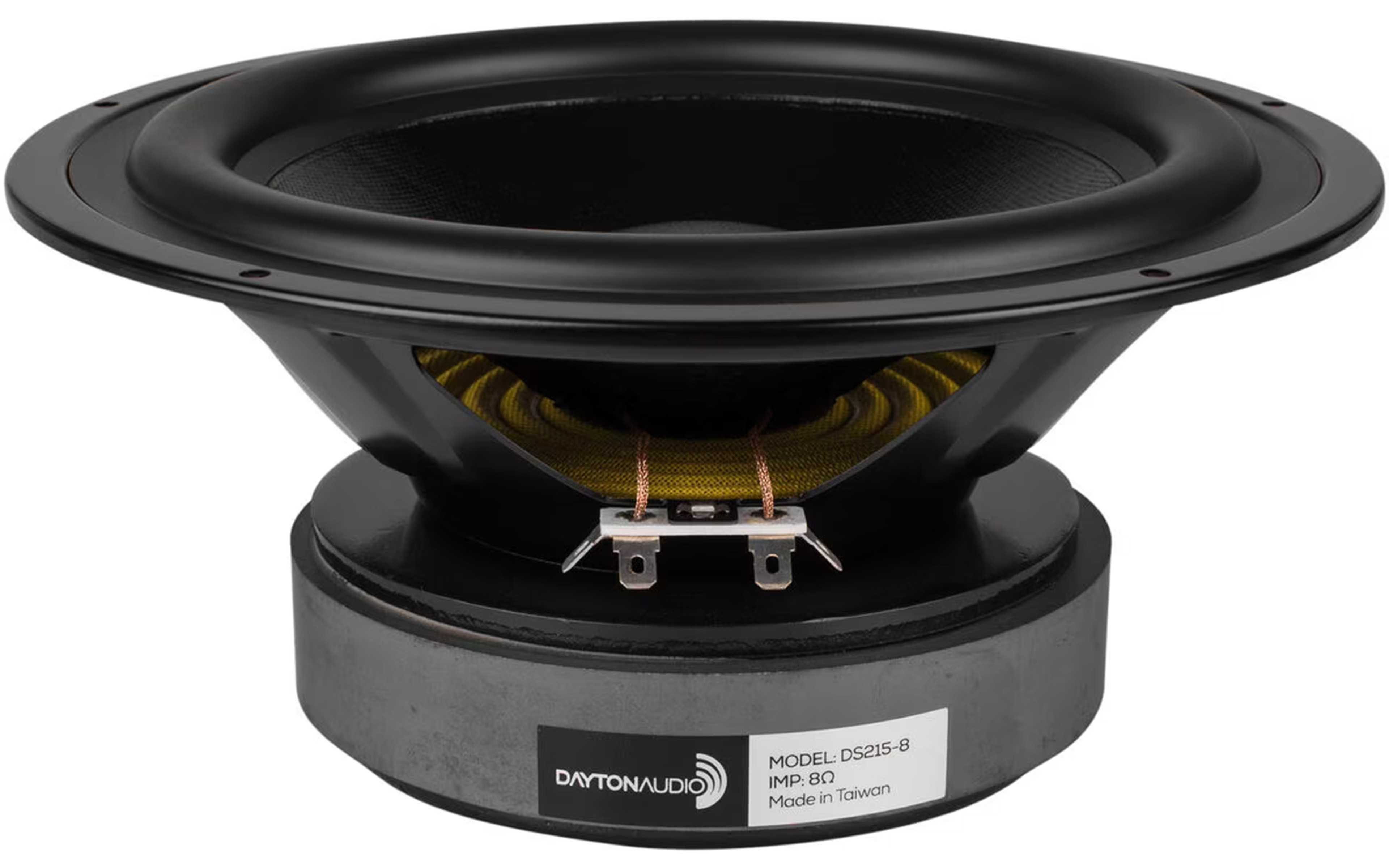 DAYTON AUDIO DS215-8 Speaker Driver Woofer 80W 8 Ohm 90dB 35Hz-4000Hz