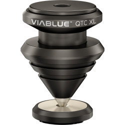 VIABLUE QTC XL SPIKES Pointes de découplage pour enceintes et appareils lourds 48mm Noir (Set x4)