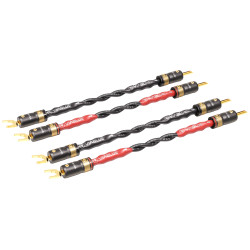 VIABLUE SC-4 Spade / Banana Jumpers 15cm (Set x4)