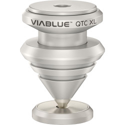 VIABLUE QTC XL SPIKES Pointes de découplage pour enceintes et appareils lourds 48mm Argent (Set x4)