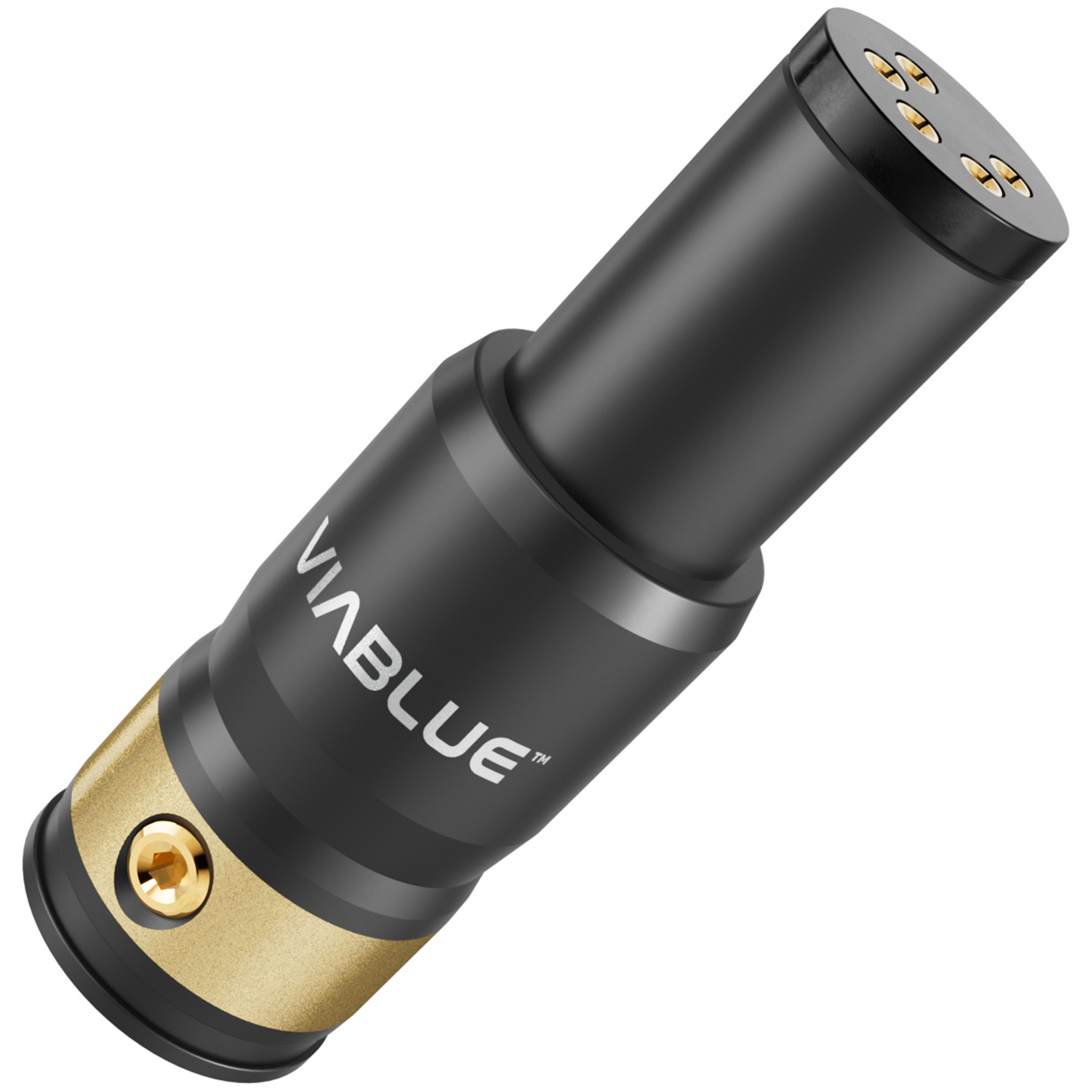 VIABLUE T8 5PIN Connecteur DIN Phono 5 Pins Plaqué Or Ø10mm
