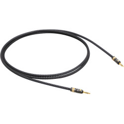 VIABLUE EPC-4 T8 Câble pour Écouteurs Jack 3.5mm Stéréo 2m Noir