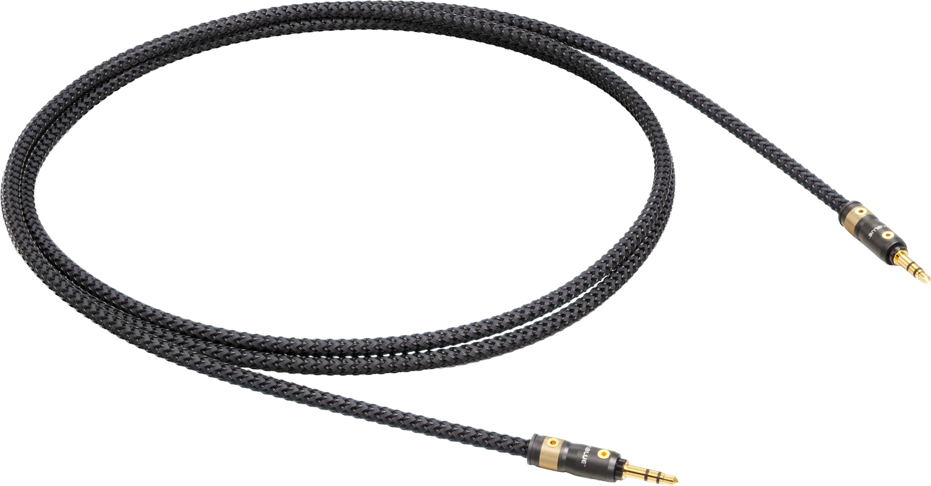 VIABLUE EPC-4 T8 STEREO SMALL Male Stereo Jack 3.5mm Cable 2m Black
