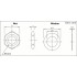 ALPS RK09L1120A69 Potentiomètre Mono 10K Ohm Axe 20mm