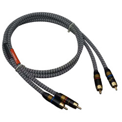 Interconnect RCA Cables Dual Shielding Canare L-4E6S OFC Copper 30cm (Pair)