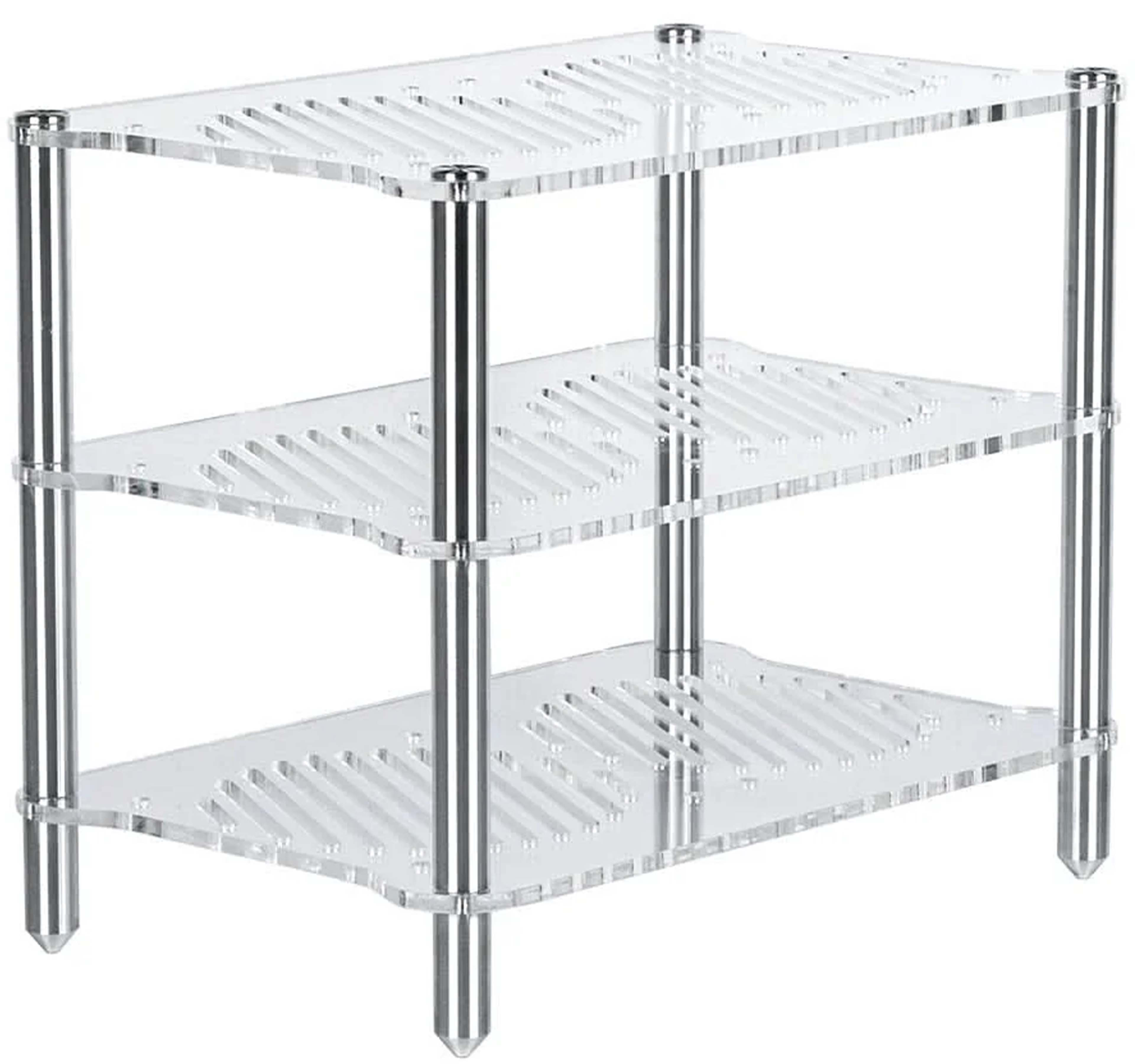 FOSI AUDIO 3-Tier Acrylic Stand for Hi-Fi Equipment