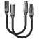 Fosi Audio Balanced Inteconnect Cable Male XLR to Female XLR Shielded OFC Copper 0.3m (Pair)