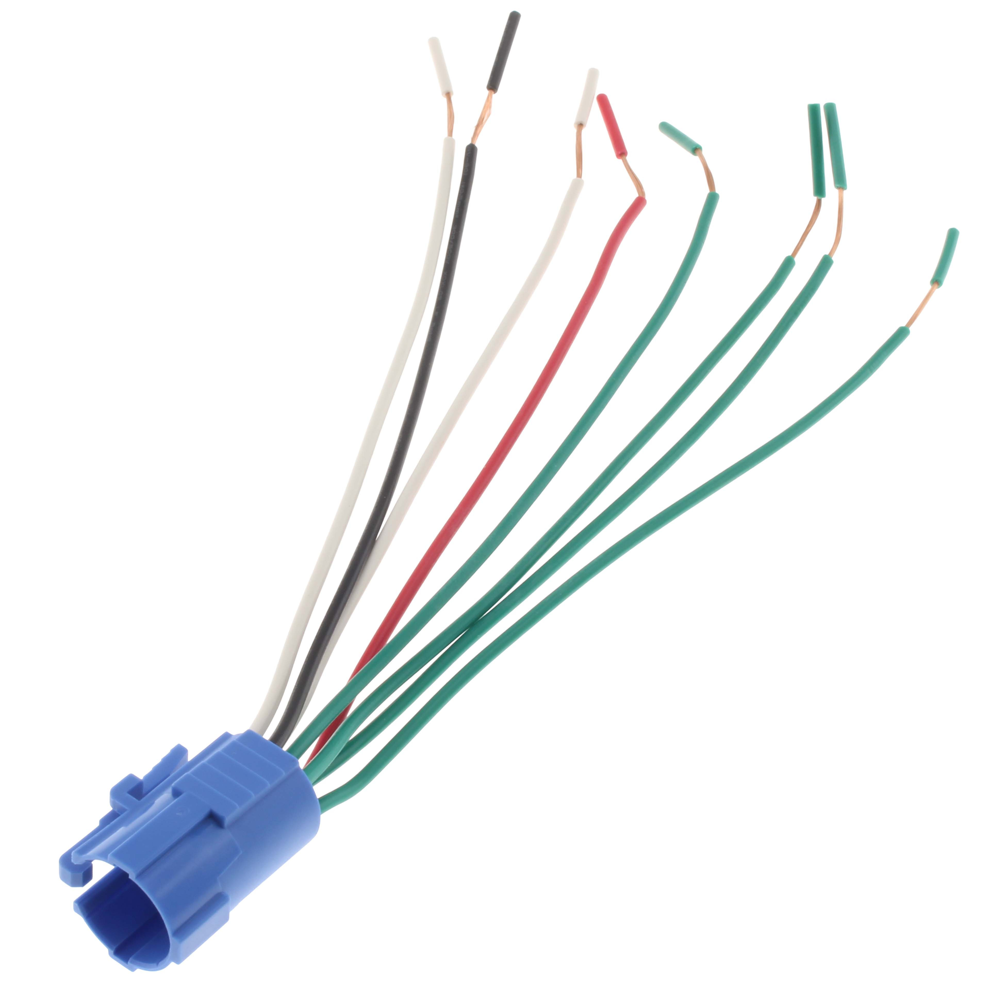 8-Wire Quick Connector for Switch and Push Button Ø19mm