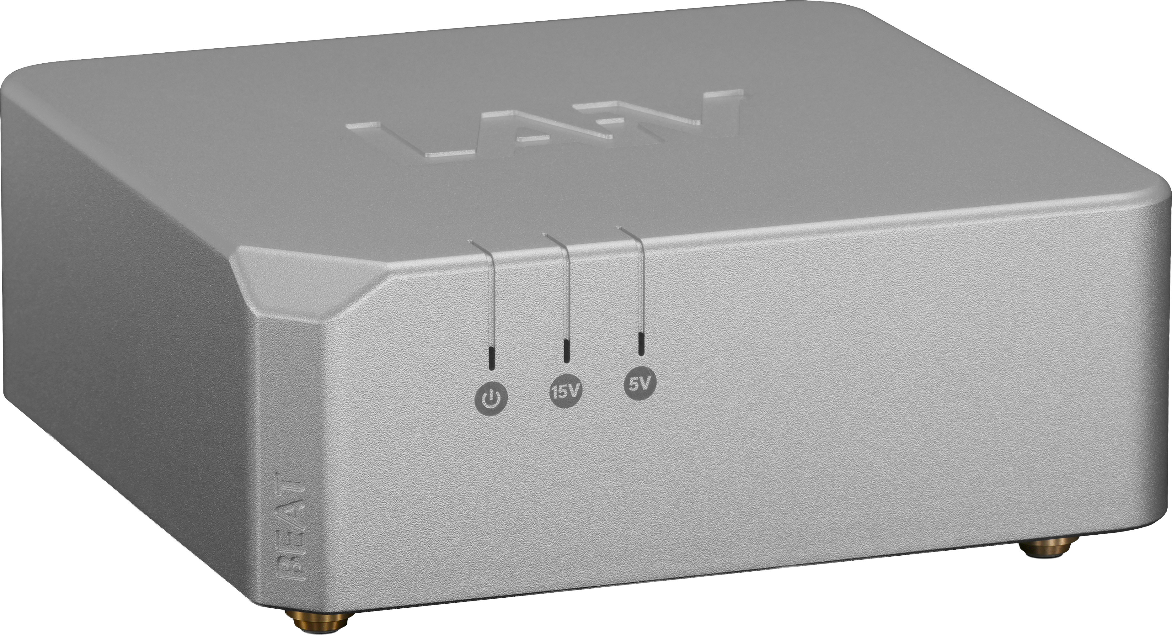 LAIV AUDIO CRESCENDO BEAT Linear Power Supply Dual Output 15V / 5V Silver