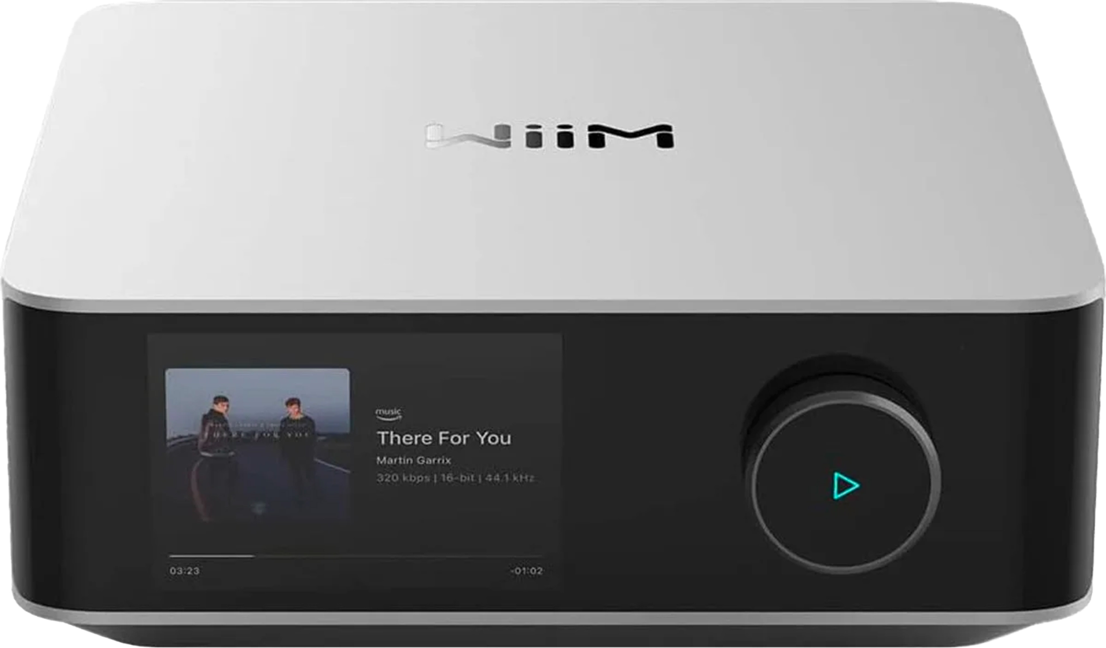 WIIM AMP ULTRA Connected Amplifier Streamer ES9039Q2M WiFi 6 Bluetooth 5.3 2x200W 4 Ohm Silver