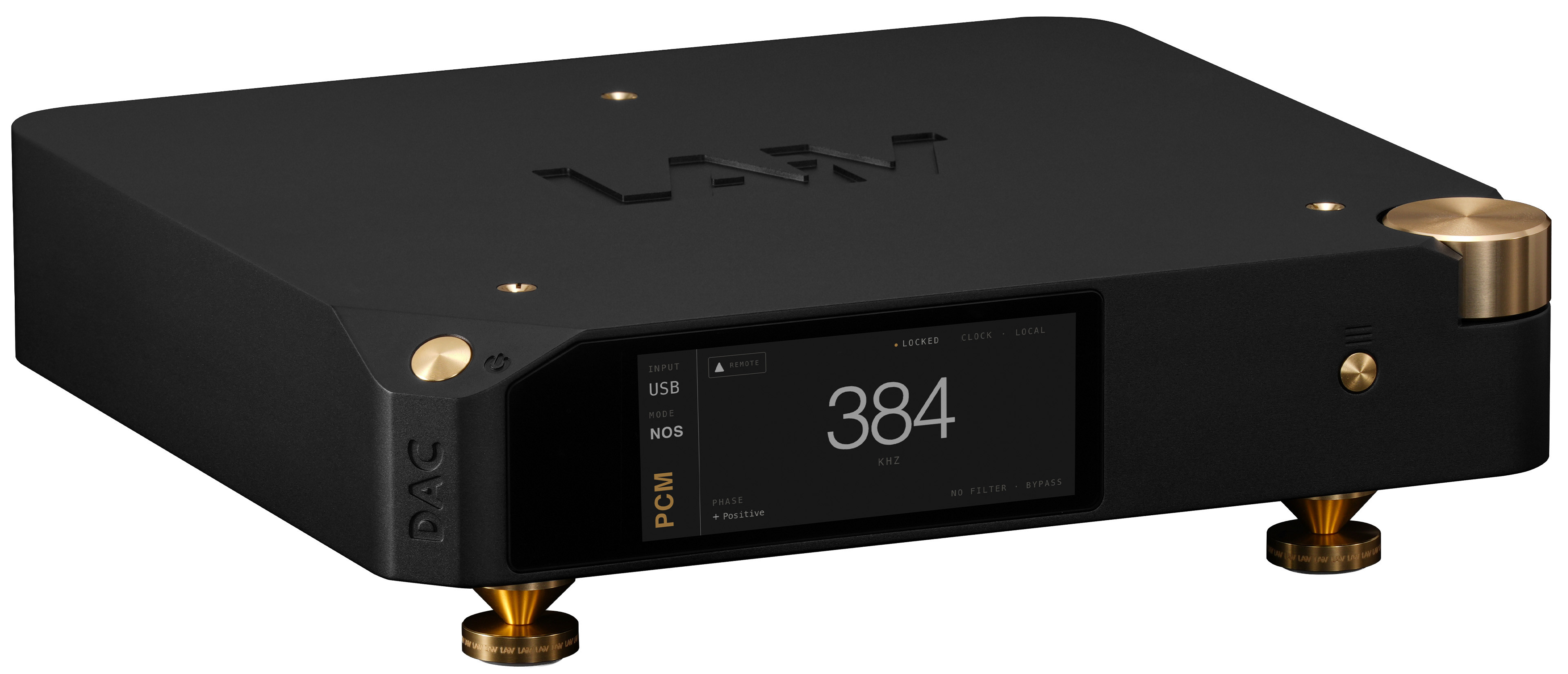 LAIV HARMONY DAC 2 DAC R2R Symétrique Discret OS/NOS 32bit 768kHz DSD256 Noir