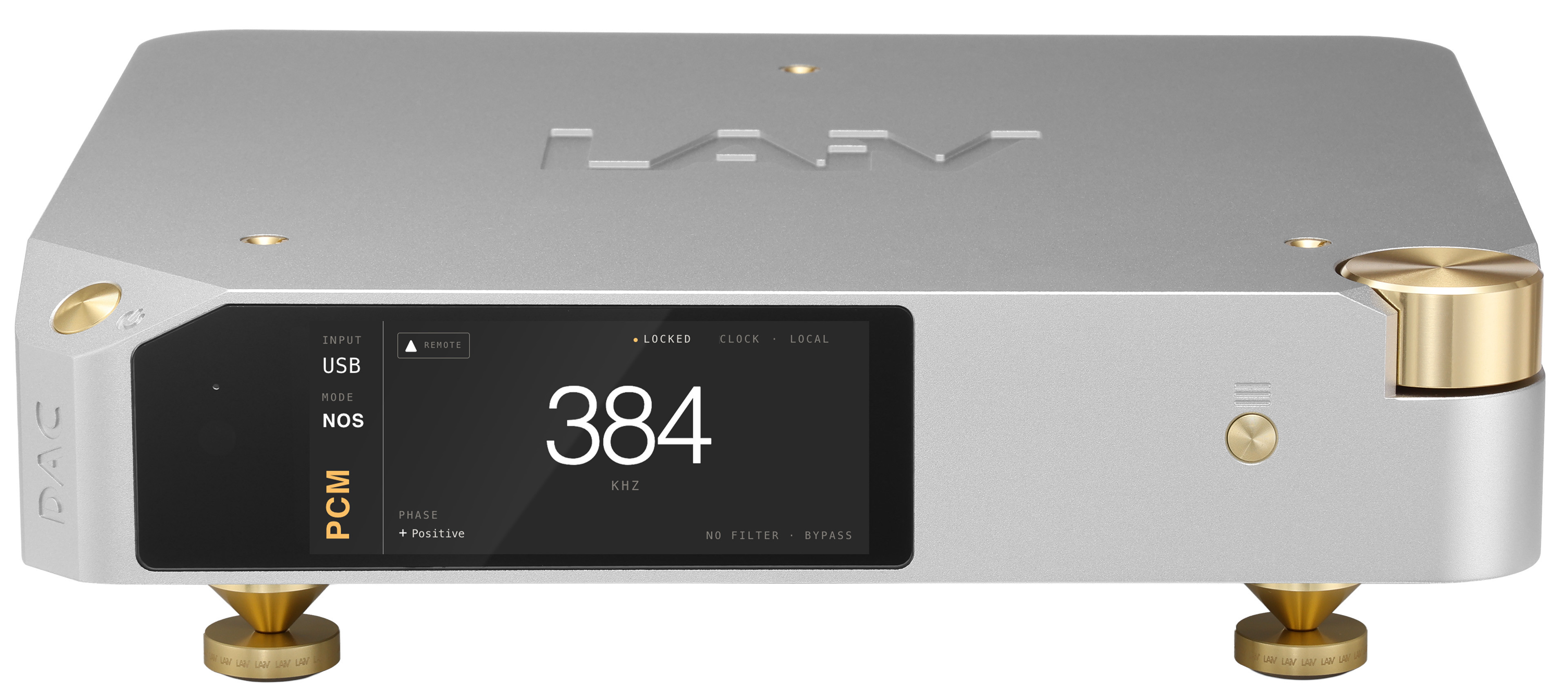 LAIV HARMONY DAC 2 Discrete Balanced R2R DAC OS/NOS 32bit 768kHz DSD256 Silver