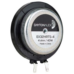 DAYTON AUDIO EX32HRTS-4 IMS™ Speaker Driver Exciter 40W 4 Ohm Ø32mm