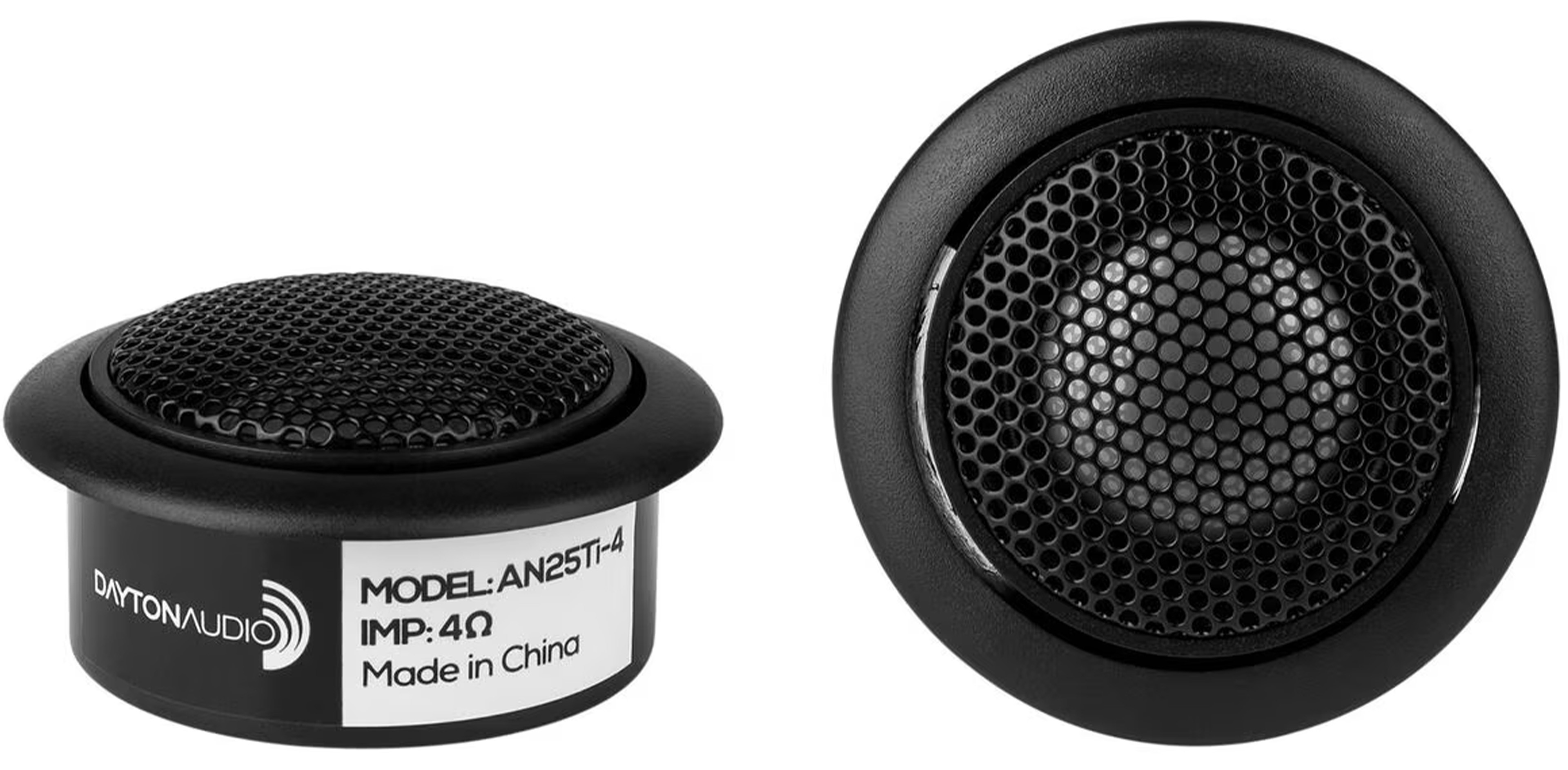 DAYTON AUDIO AN2TI-4 Speaker Driver Tweeter 40W 4 Ohm 95.5dB 3000Hz-20kHz (Pair)