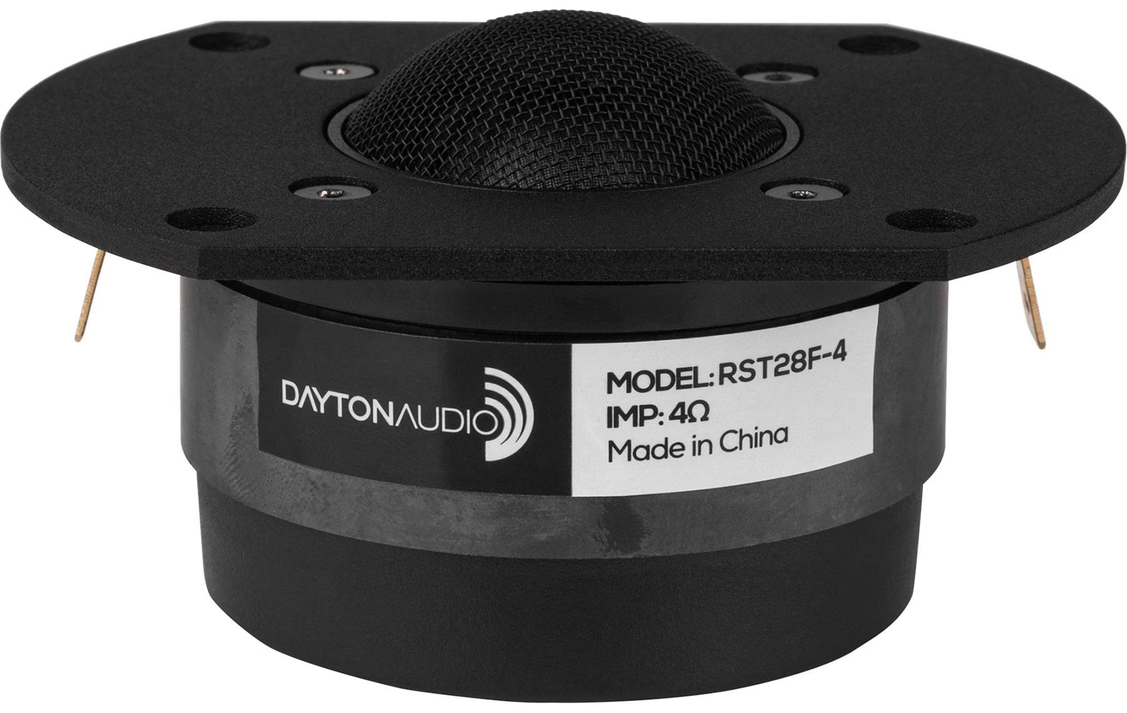 DAYTON AUDIO RST28F-4 Speaker Driver Fabric Dome Tweeter 80W 4 Ohm 93.5dB 1400Hz-20kHz
