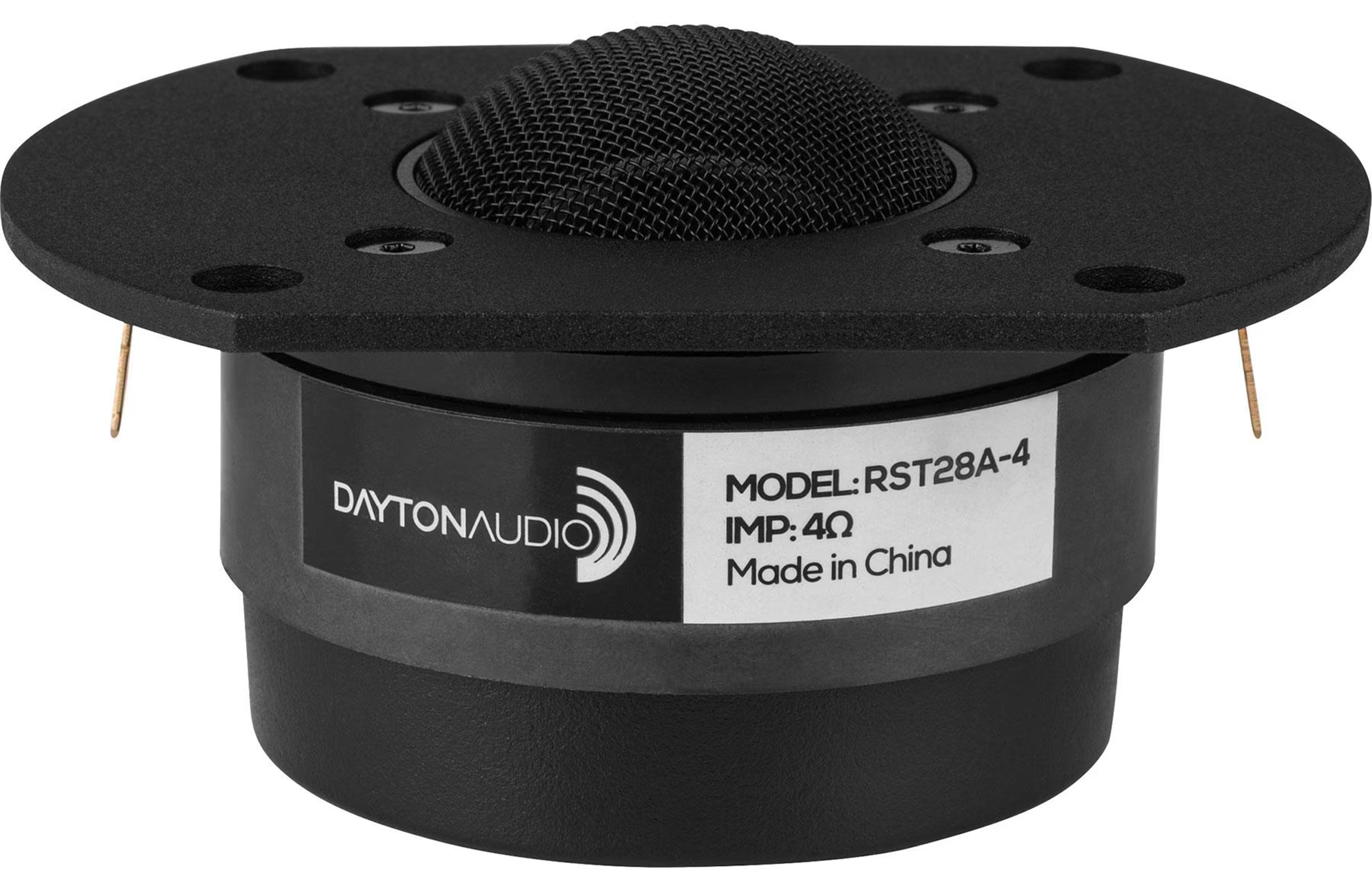 DAYTON AUDIO RST28A-4 Speaker Driver Aluminum Dome Tweeter 80W 4 Ohm 92.5dB 1500Hz-20kHz