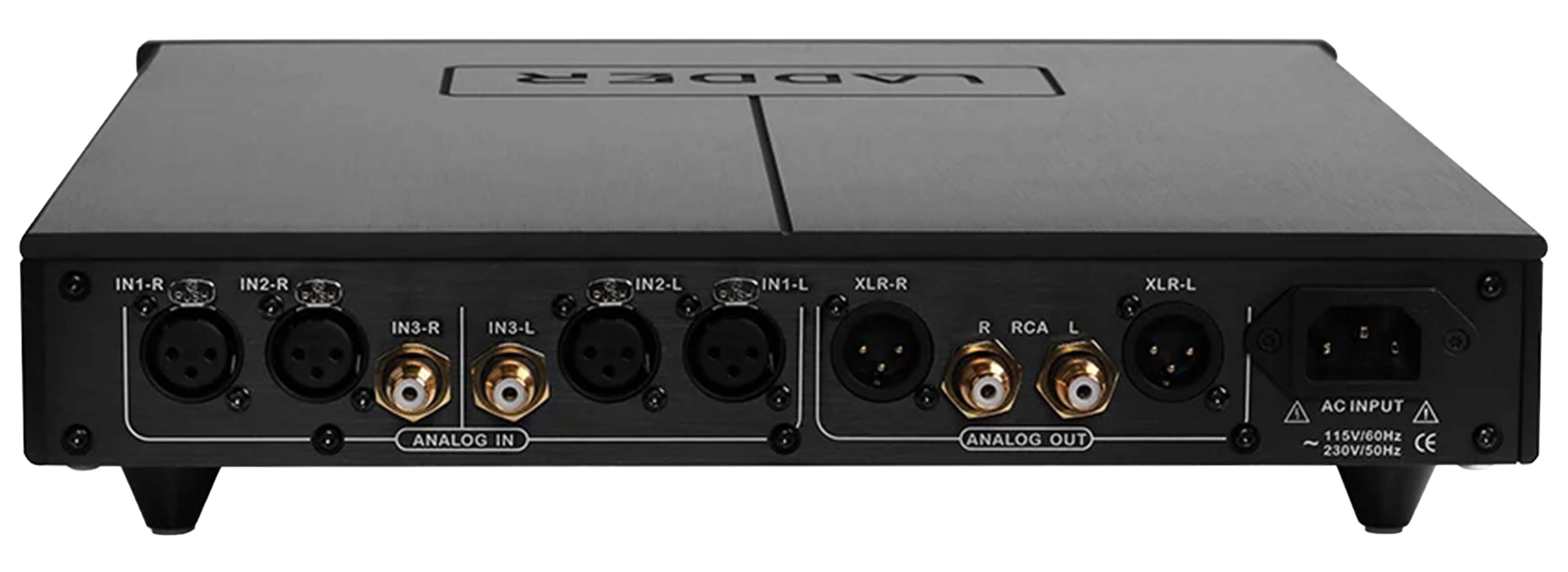 LADDER CHOPIN II Discret Class A Balanced R2R Preamplifier Black