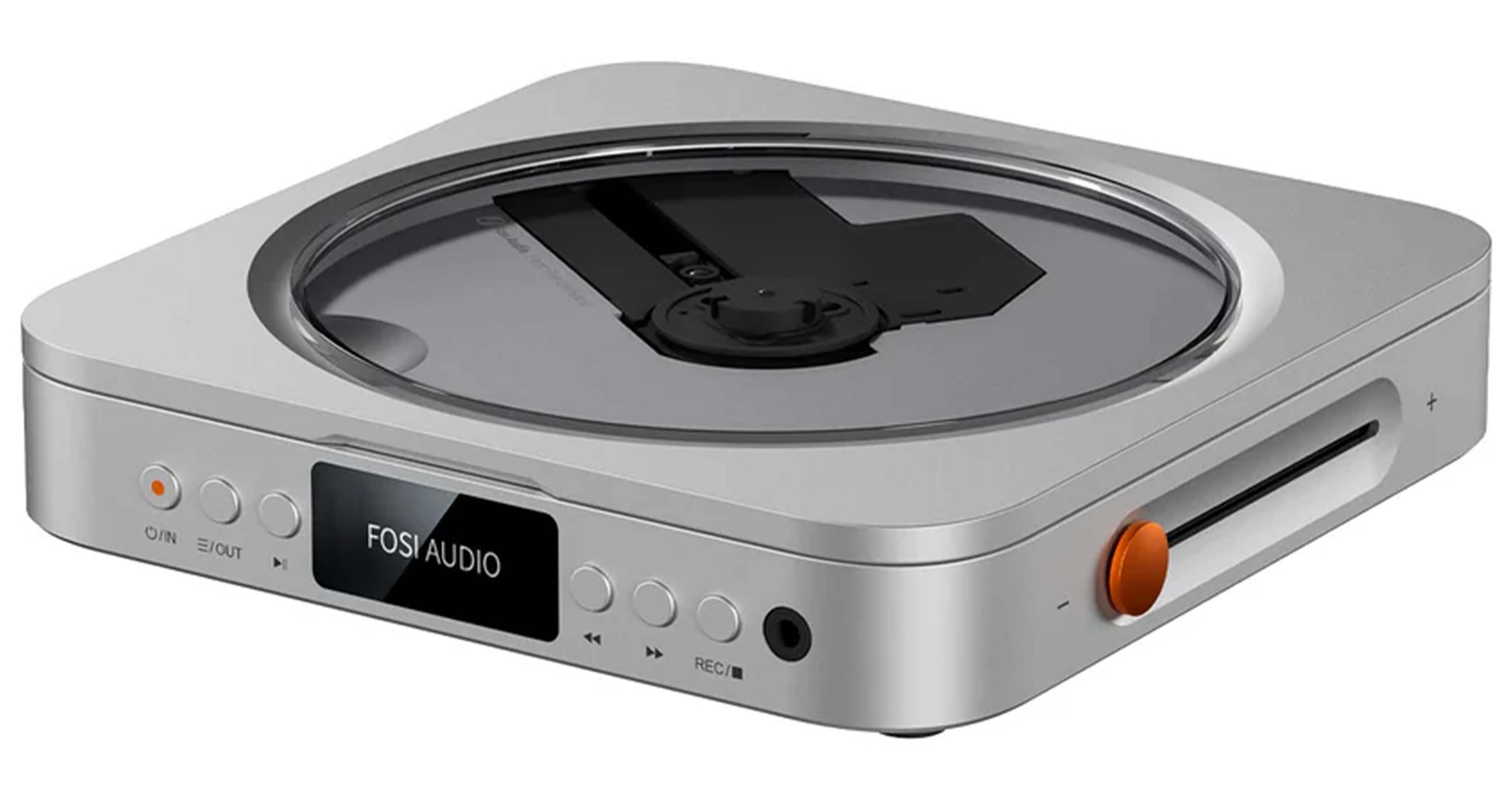 FOSI AUDIO MERAK Lecteur CD SC6137D CS43131 2xTPA6120 16bit 96kHz Argent