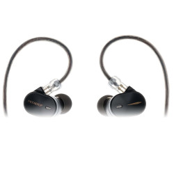 MOONDROP CHU III Écouteurs Intra-Auriculaires IEM Dynamiques 118dB 16 Ohm 12Hz-50kHz Noir