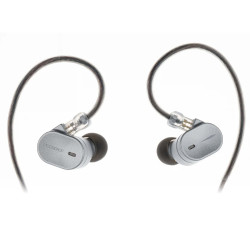 MOONDROP CHU III In-Ear Monitors Dynamic IEM 118dB 16 Ohm 12Hz-50kHz Silver