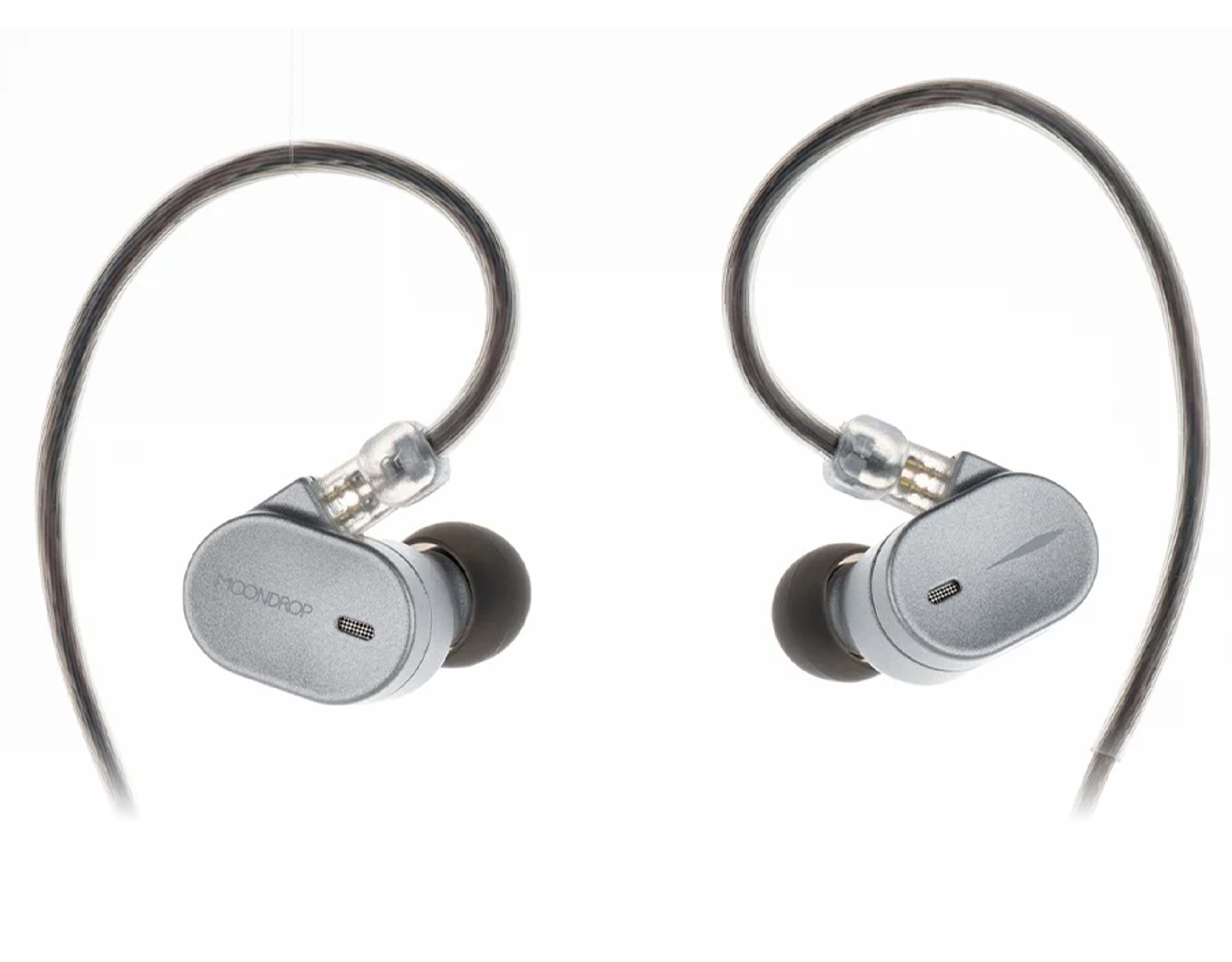 MOONDROP CHU III In-Ear Monitors IEM Dynamic 118dB 16 Ohm 12Hz-50kHz Silver