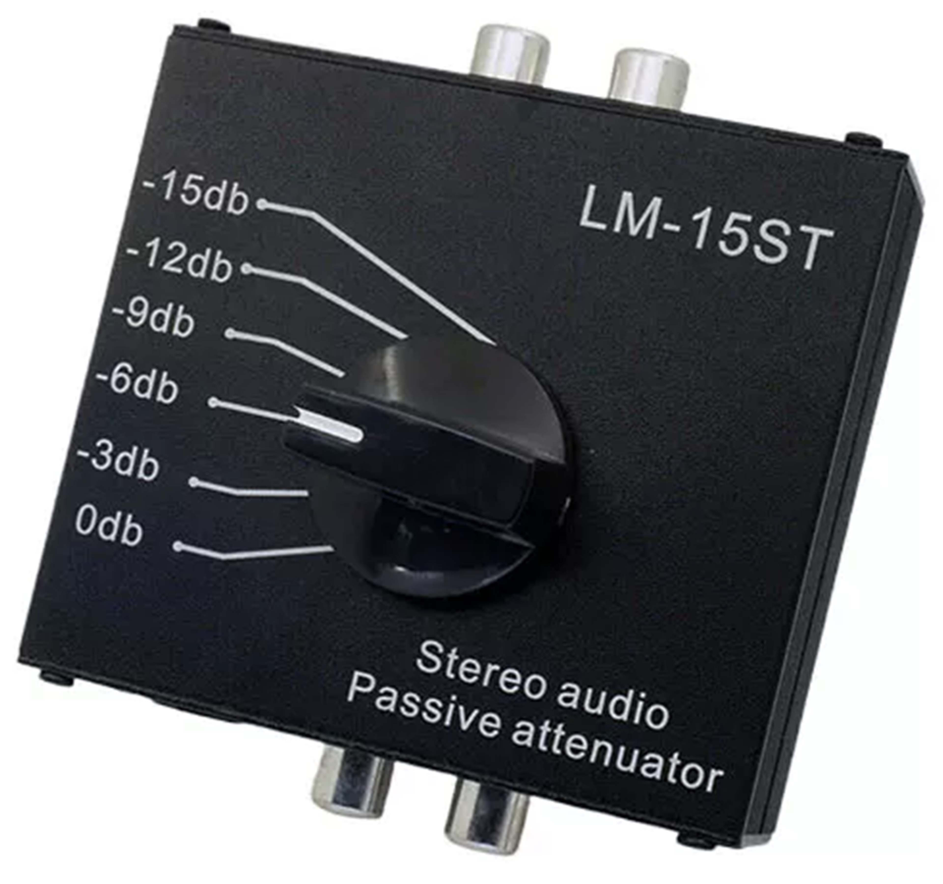 Passive Stereo Volume Attenuator LM-15ST 0 / -3 / -6 / -9 / -12 / -15dB