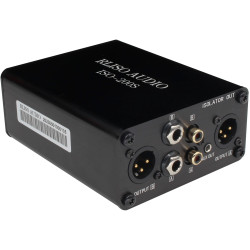 RLISO ISO-200S Transformateur Audio d'Isolation Boucle de Masse XLR / RCA / Jack 3.5mm / Jack 6.35mm