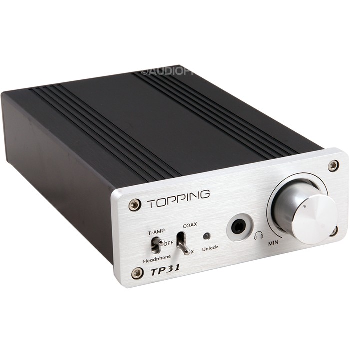 TOPPING TP31 DAC / Headphone Amplifier Tripath TA2024 24 / 192kHz 2x 15W