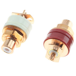 VIBORG RC-101 RCA Connectors Pure Copper (Pair)