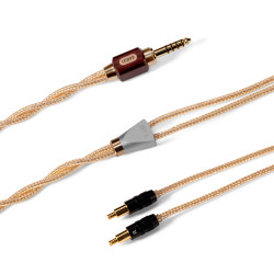 DDHIFI BC150G-A2DC Câble Casque Symétrique Jack 4.4mm vers A2DC Argent 4N / Cuivre OCC 5N 1.45m