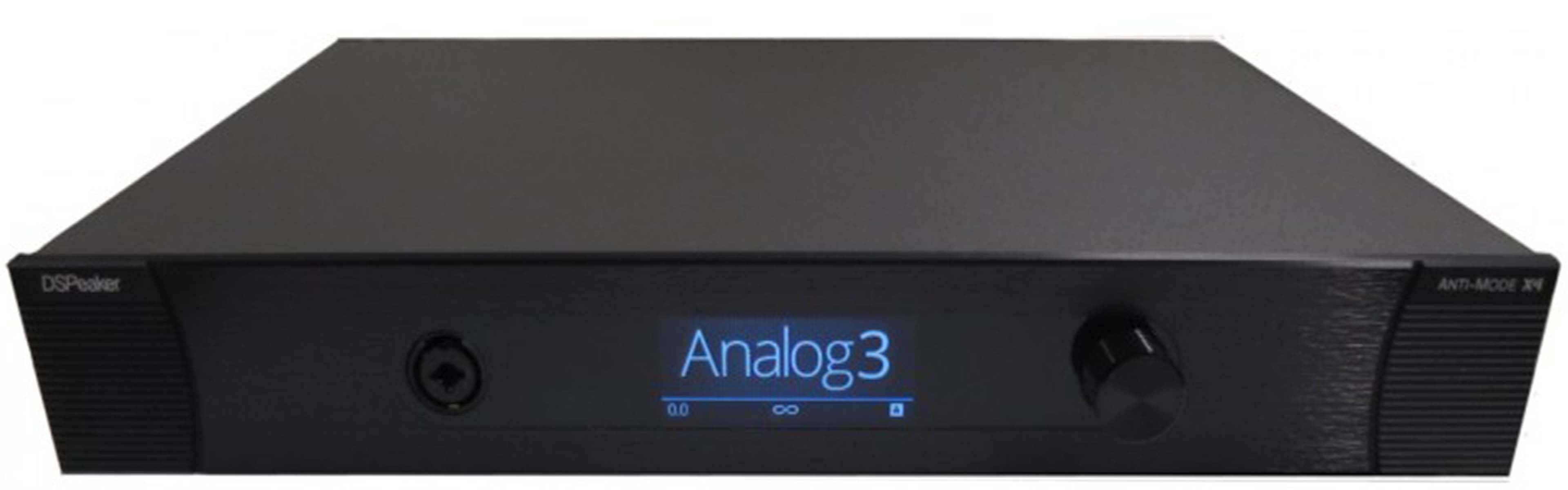DSPEAKER ANTI-MODE X4 DAC Préamplificateur Égaliseur DSP VS1205 2.2/0.4 Canaux 24bit 192kHz DSD128 Noir