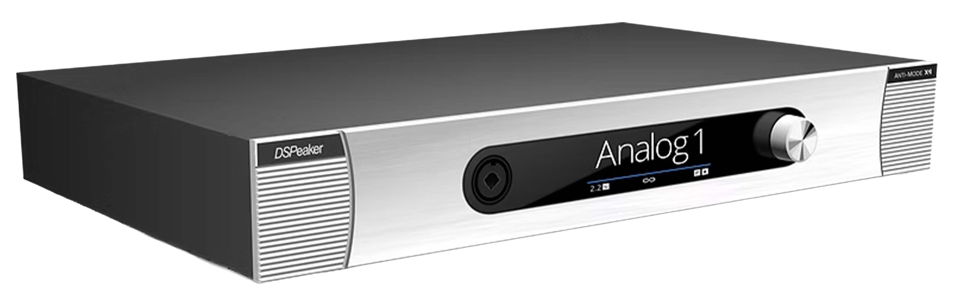 DSPEAKER ANTI-MODE X4 DAC Préamplificateur Égaliseur DSP VS1205 2.2/0.4 Canaux 24bit 192kHz DSD128 Argent