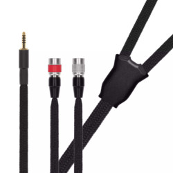 DAN CLARK VIVO Balanced Headphone Cable 4.4mm Jack to 2x Hirose Silver-Plated OFHC Copper 2m