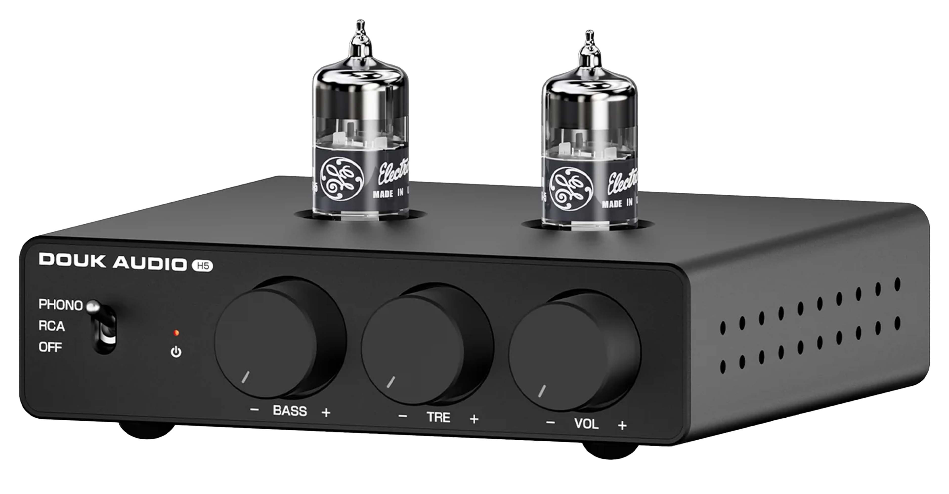 DOUK AUDIO H5 Préamplificateur Phono MM à Tubes GE-4BZ6
