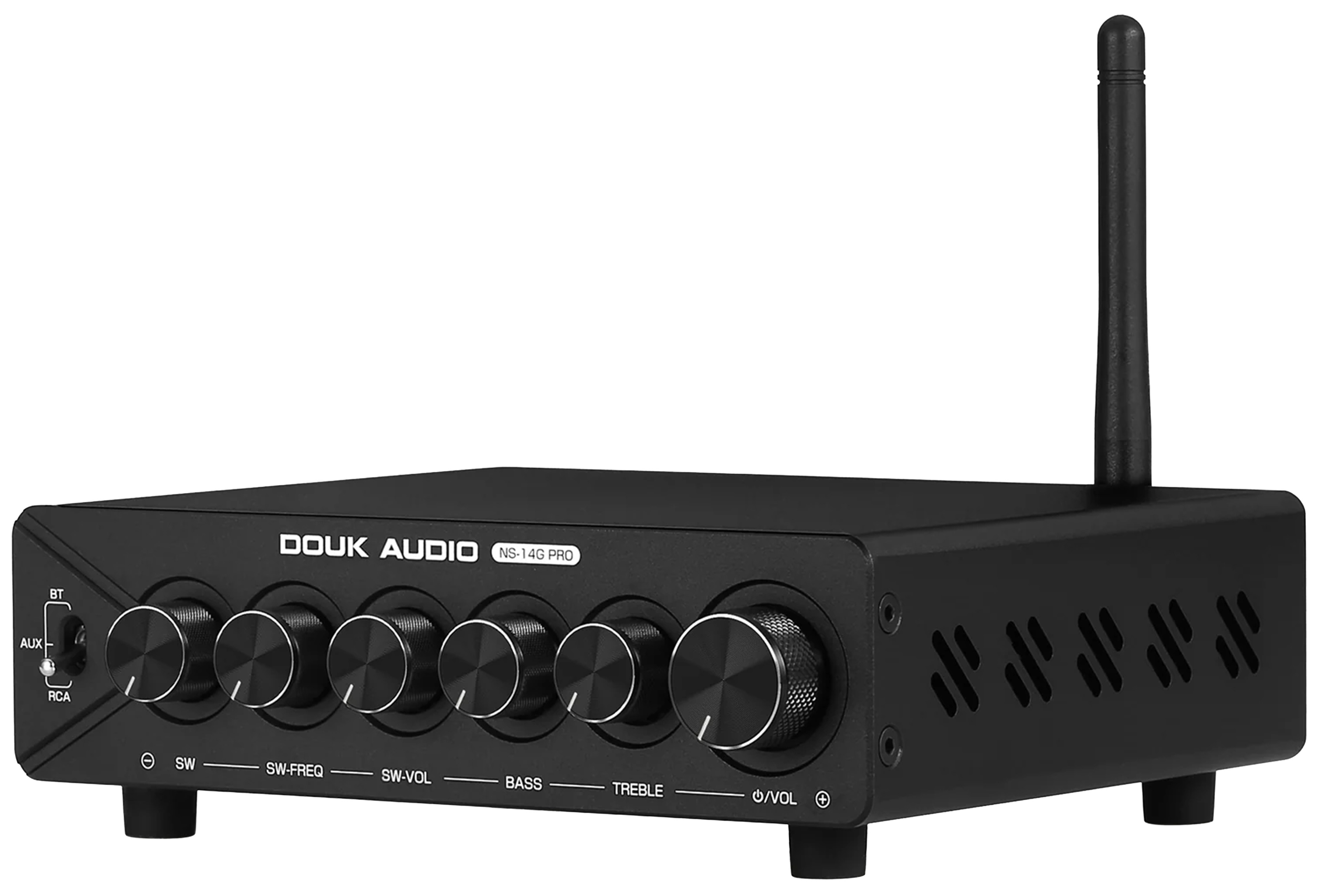 DOUK AUDIO NS-14G PRO 2.1 Amplifier TPA3255 Bluetooth 2x250W+300W 4 Ohm