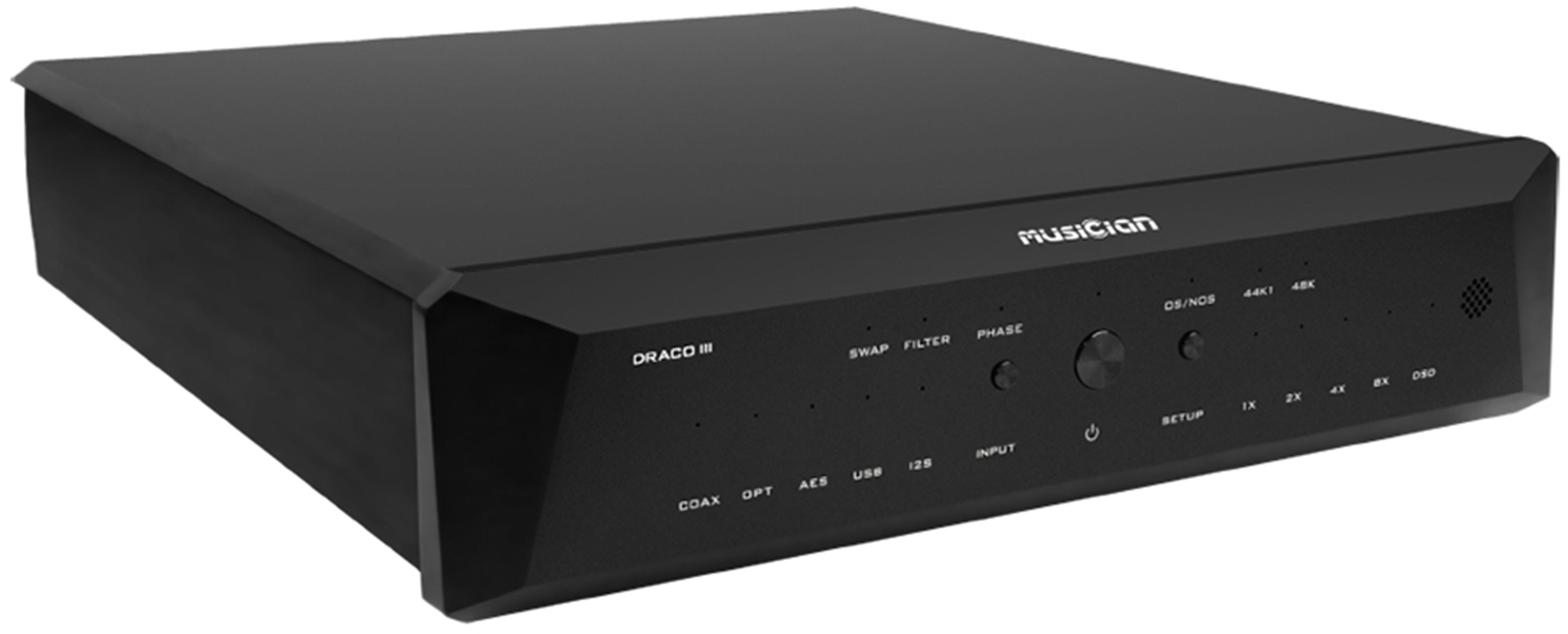 MUSICIAN DRACO III DAC R2R 1536kHz DSD1024 Noir