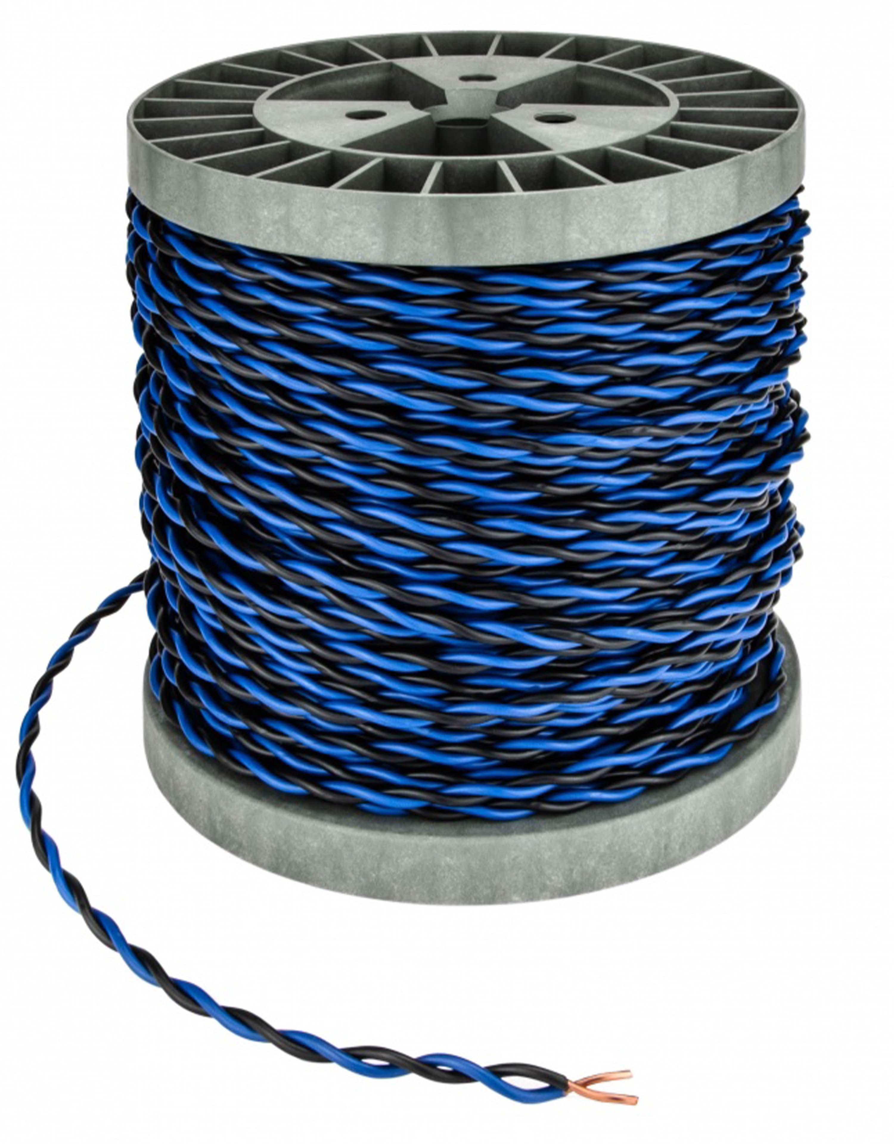 MUNDORF ACW205P-BK/BU ANGELIQUE Single Strand Copper Wiring Cable 2x0.1963mm² Black / Blue