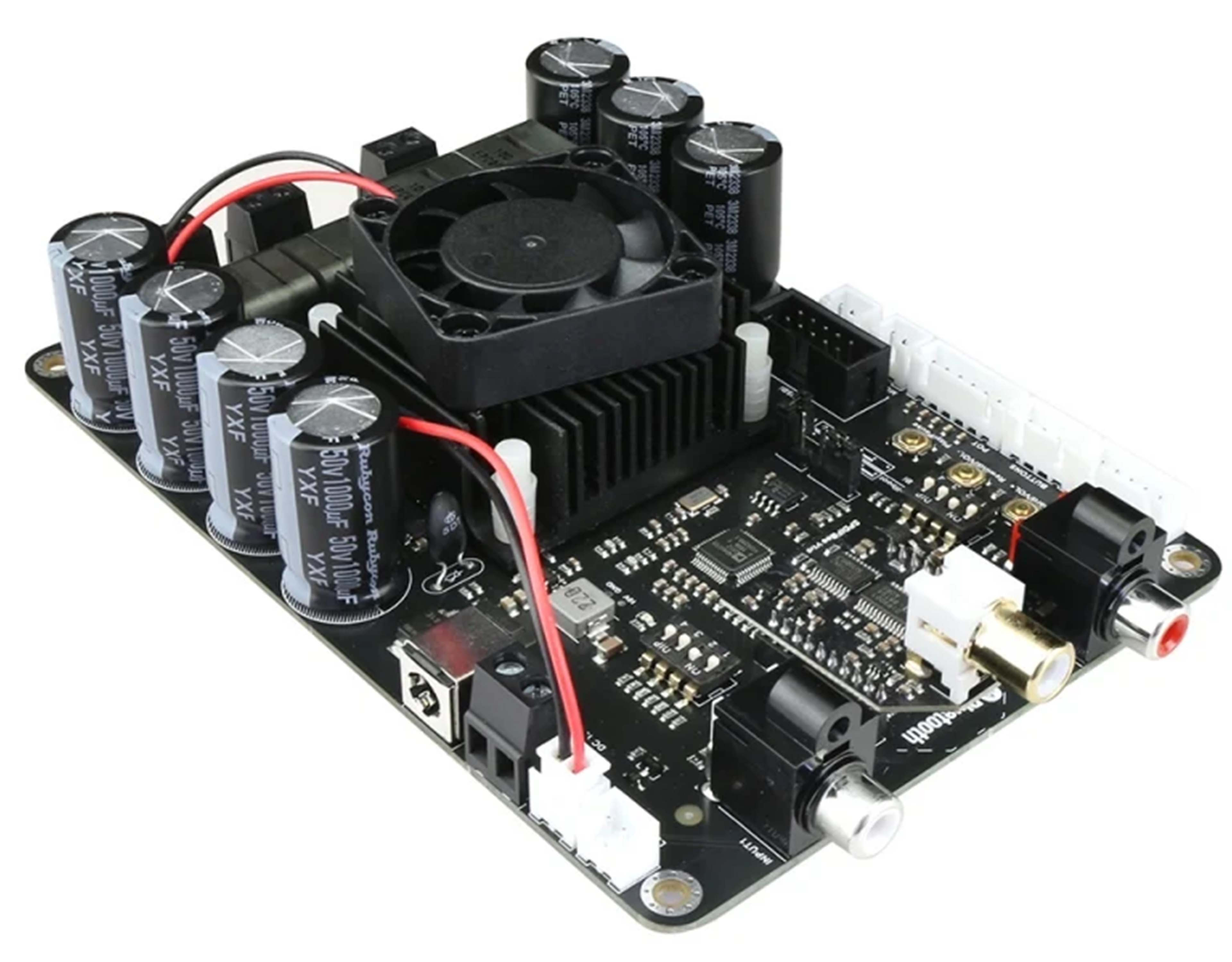 TINYSINE TSA8800C Class D 2.1 Amplifier Module TPA3221 DAC DSP ADAU1701 SPDIF 24bit 96kHz 2x90W + 200W 4 ohm