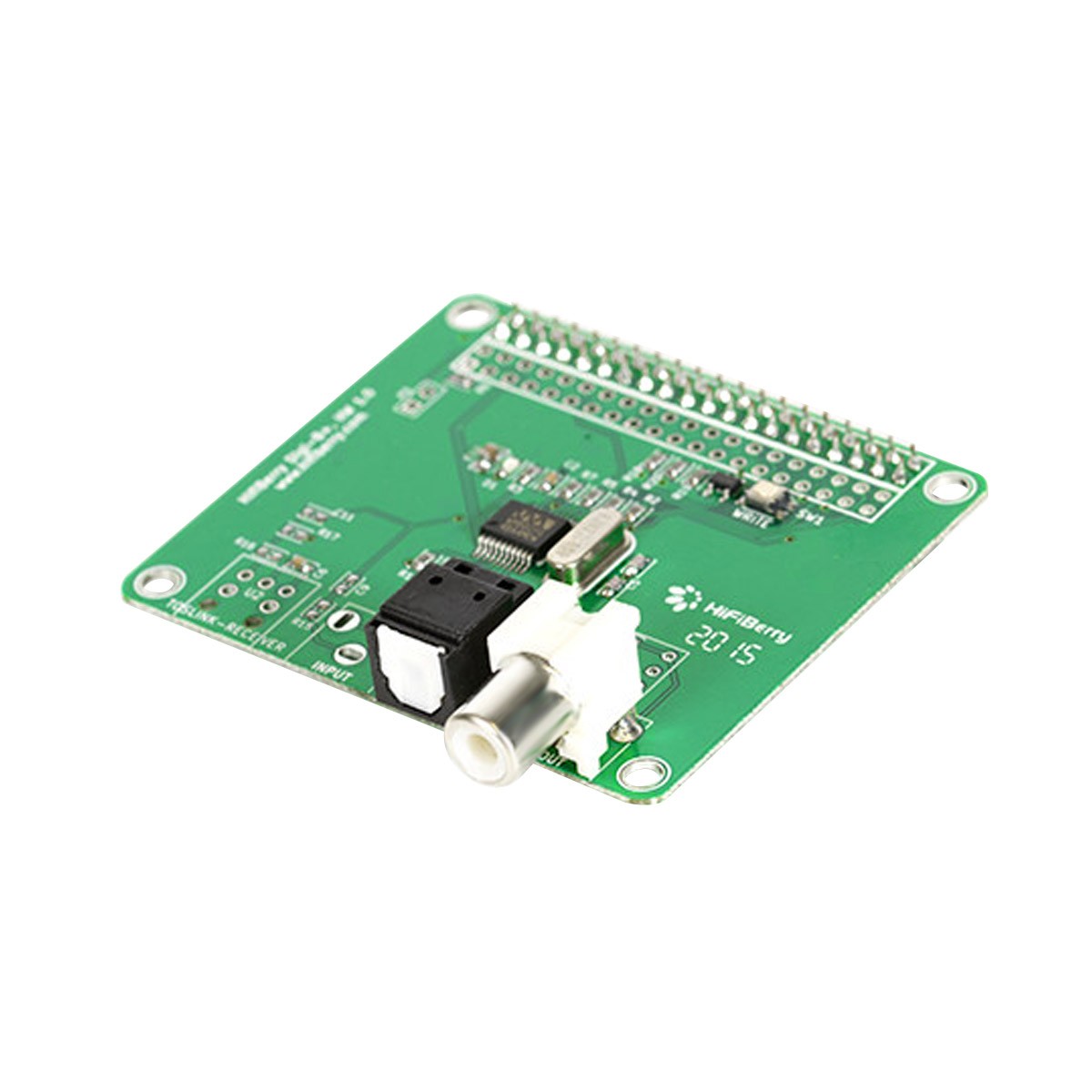 [GRADE C] HIFIBERRY DIGI+ Module Interface Numérique SPDIF pour Raspberry Pi 24bit 192kHz